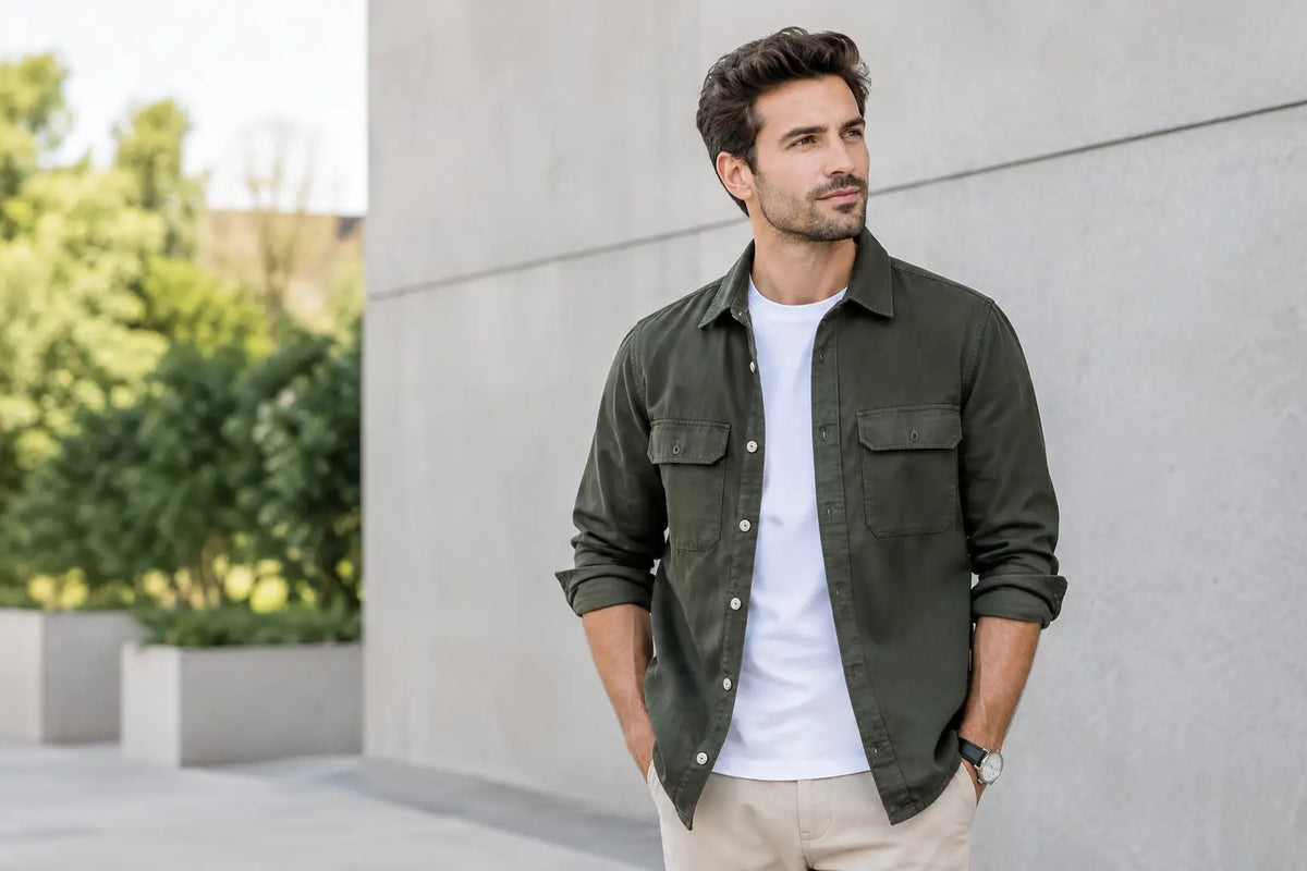 How to Wear Overshirts Casually With Confidence
